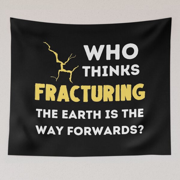 Item preview, Fracking is Fracturing the Earth - Not Good designed and sold by WritetheWrongs.