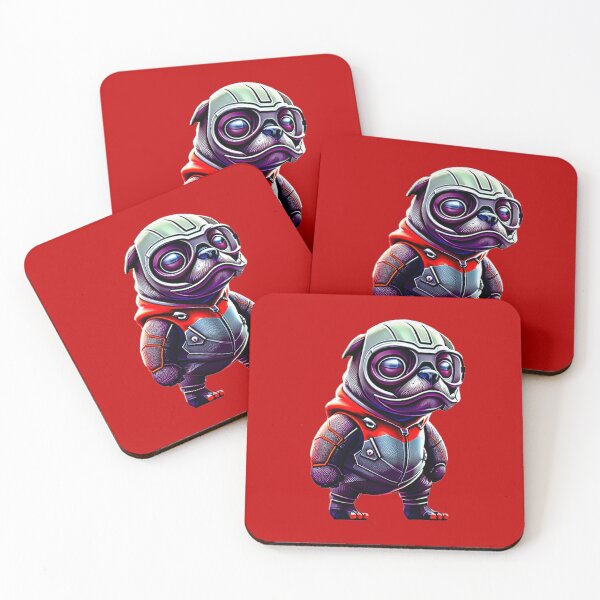 Item preview, Cute Pug in Insect Costume - Adorable Pug Dressed up as Ant Hero designed and sold by Pawsitive Palette.