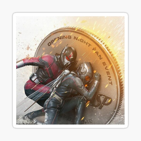 Antman and anteomen Sticker