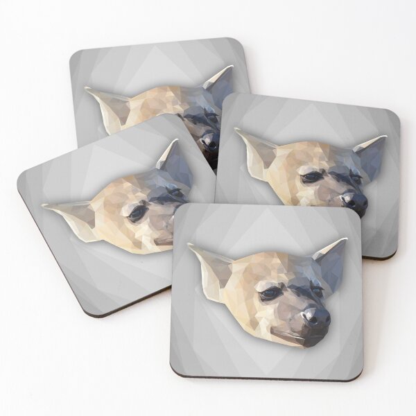 Item preview, Low Poly Hyena Head designed and sold by ErinFCampbell.