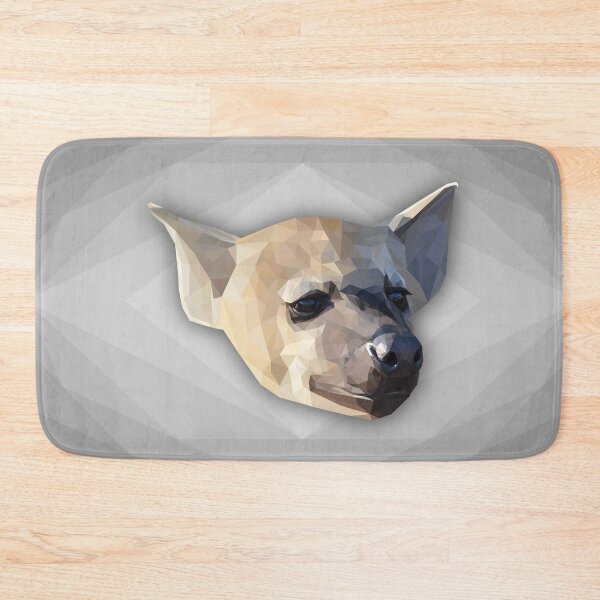 Item preview, Low Poly Hyena Head designed and sold by ErinFCampbell.