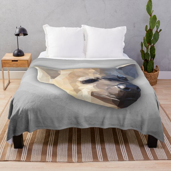Item preview, Low Poly Hyena Head designed and sold by ErinFCampbell.