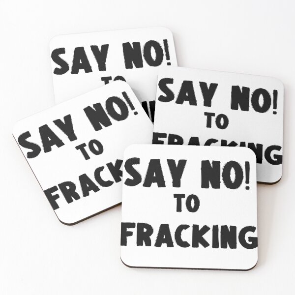 Item preview, Say No to Fracking - Save The Planet designed and sold by WritetheWrongs.