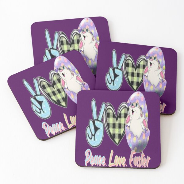 Item preview, Peace Love Easter, Badass and Funny, Easter Egg Hunting, Egg Hunt Squad, Chilling Peeps designed and sold by Adri Barnard.
