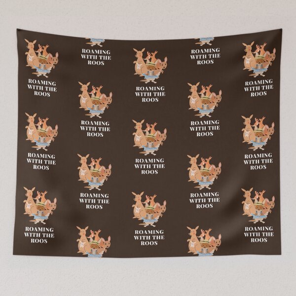 Item preview, Roaming with the Roos Down Under - Kangaroo Design designed and sold by RM-Journey.