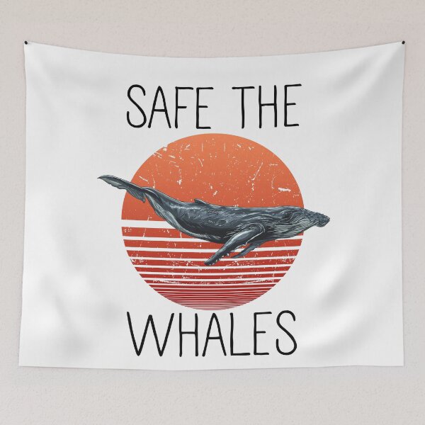 Item preview, Safe the whales designed and sold by addict2reading.