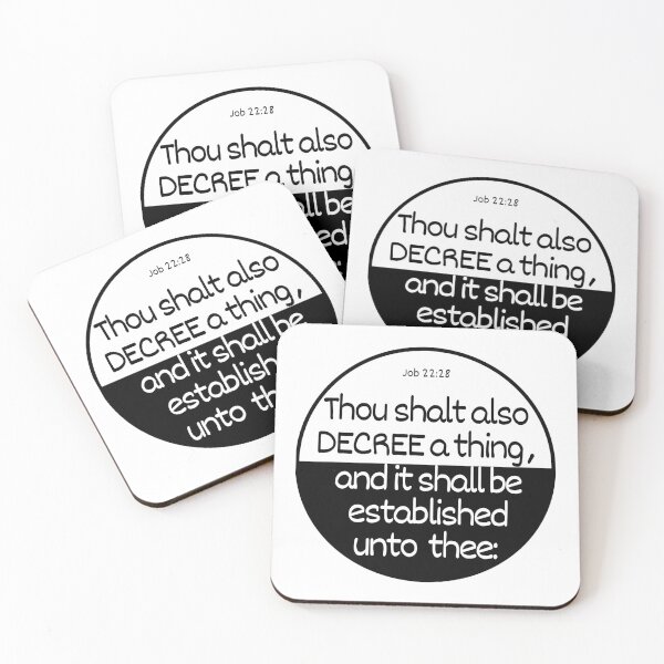 Item preview, Job 22:28 - Thou Shalt Also Decree A Thing designed and sold by Nancyanna.