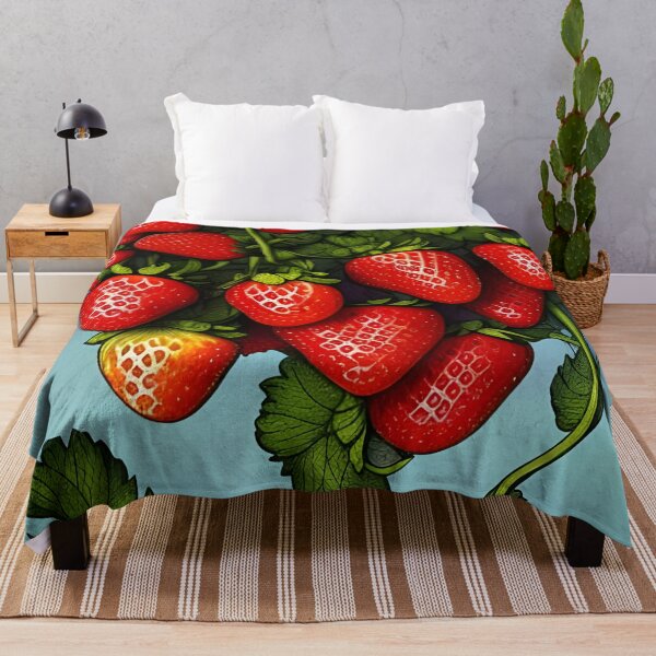 Item preview, Falling Strawberries designed and sold by LyndiiLoubie.