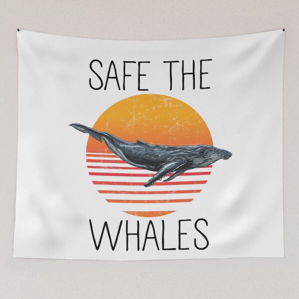 Item preview, Safe the whales designed and sold by addict2reading.