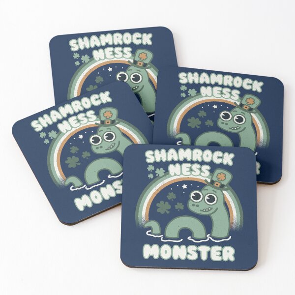 Item preview, Shamrock Ness Monster - Saint Patrick Day - St Patty's Day Shamrock designed and sold by WeirdPunderful.