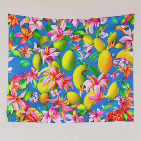 Item preview, Mangos and floers designed and sold by Carlos Castro.