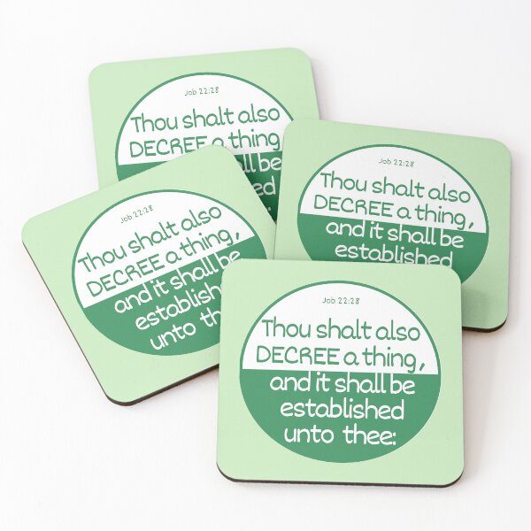 Item preview, Job 22:28 - Thou Shalt Also Decree A Thing designed and sold by Nancyanna.