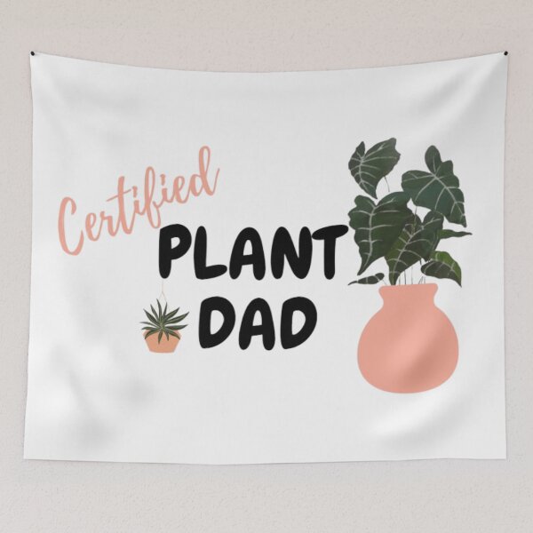 Item preview, Certified Plant Dad (Pink) designed and sold by MissBubblegumBlue.