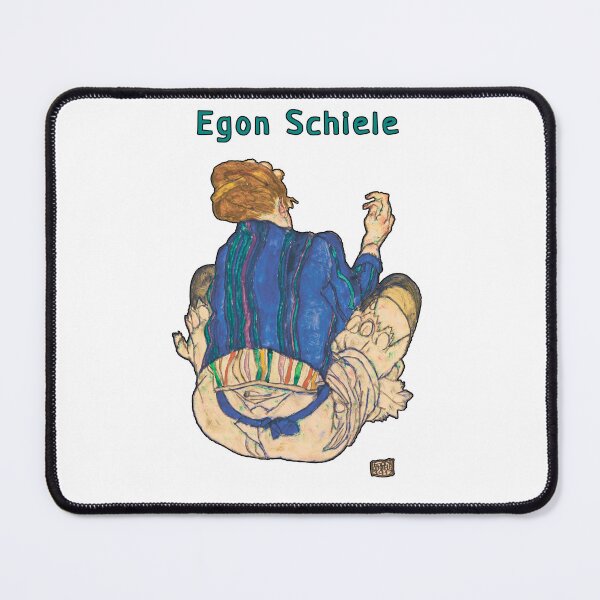 Item preview, Egon Schiele, Seated Woman, Back View designed and sold by Slieptsovaart.