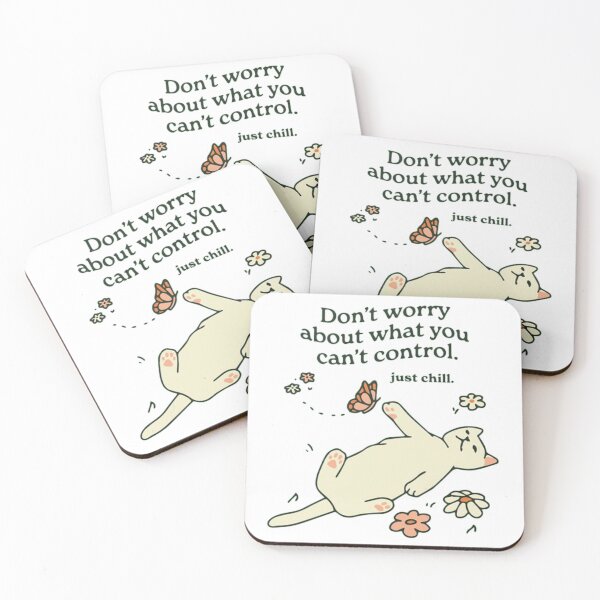 Item preview, Don't Worry Cat designed and sold by ManiaPopShop.