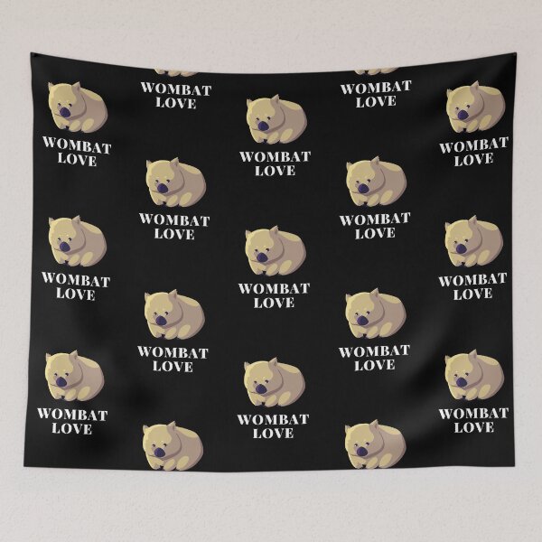 Item preview, Wombat Love - Huggable and Adorable designed and sold by RM-Journey.
