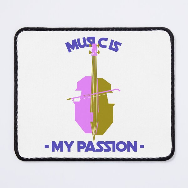 Item preview, Music is my passion tshirt designed and sold by Eugenie974.