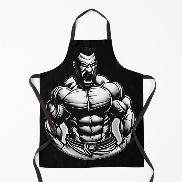 Item preview, Muscle Man Yelling Training Funny designed and sold by kubix81.