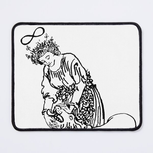 Item preview, Strength Tarot in black designed and sold by winterwinter.