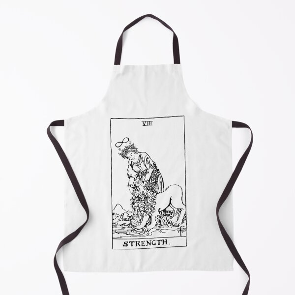 Item preview, Strength Tarot in black designed and sold by winterwinter.