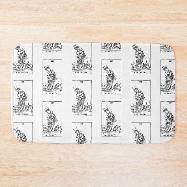 Item preview, Strength Tarot in black designed and sold by winterwinter.