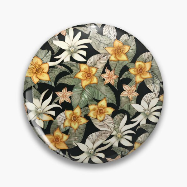 Item preview, floral pattern designed and sold by Carlos Castro.