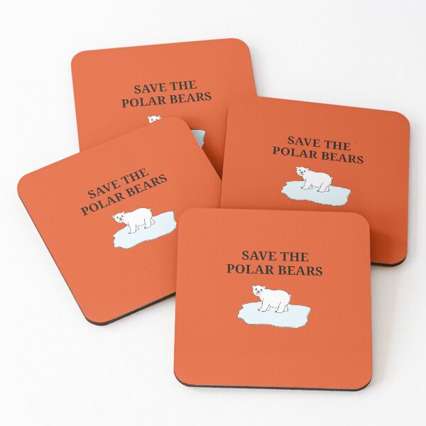 Item preview, Save the polar bears poster. designed and sold by Sintija Valucka.