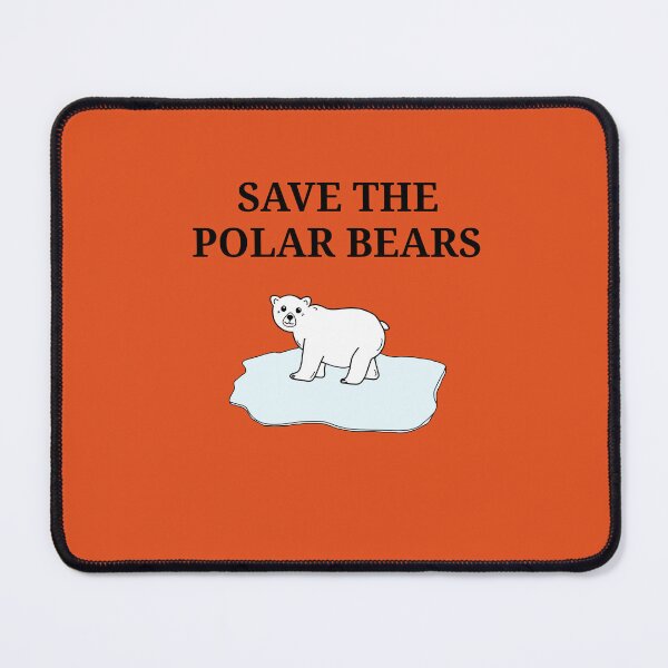 Item preview, Save the polar bears poster. designed and sold by Sintija Valucka.