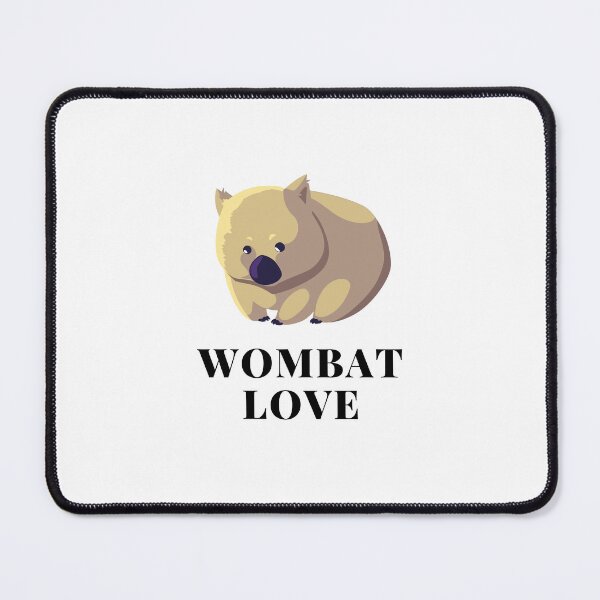 Item preview, Wombat Love - Huggable and Adorable - Wild about Wombats designed and sold by RM-Journey.