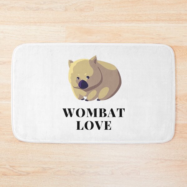 Item preview, Wombat Love - Huggable and Adorable - Wild about Wombats designed and sold by RM-Journey.