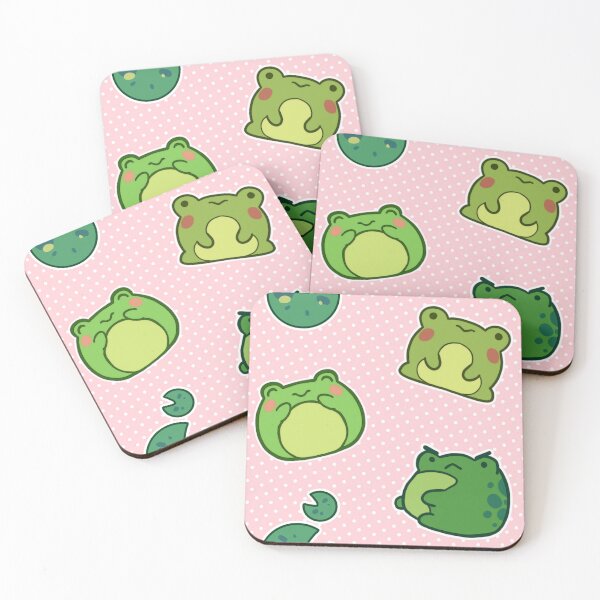 Artikelvorschau, Froggy-Muster-niedliche kleine Frösche entworfen und verkauft von Finn van Cappelle.