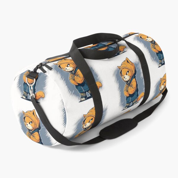 Item preview, Urban Orange Cat With Hoodie Cartoon Style designed and sold by EnzoZs.