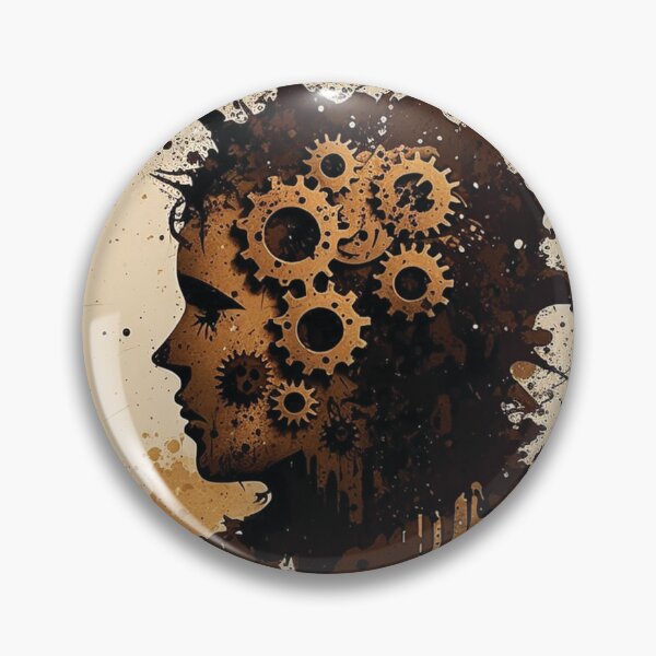 Item preview, Steampunk Cogwheel Pattern Poster designed and sold by MindAsylum.