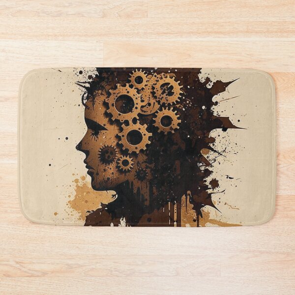 Item preview, Steampunk Cogwheel Pattern Poster designed and sold by MindAsylum.
