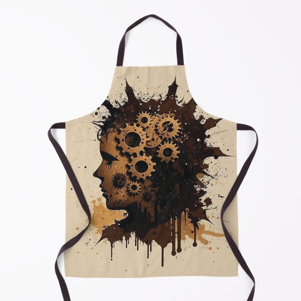 Item preview, Steampunk Cogwheel Pattern Poster designed and sold by MindAsylum.