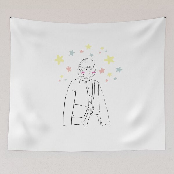 Item preview, Extraordinary attorney woo with side backpack star background designed and sold by paintingtour.