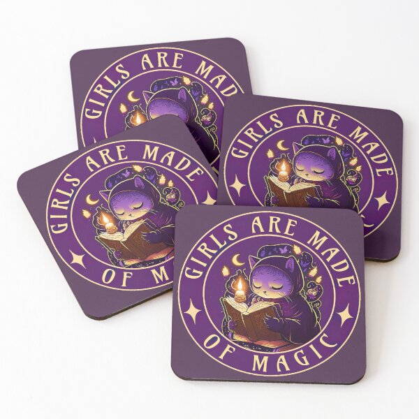 Item preview, Girls Are Made Of Magic designed and sold by witch-night.