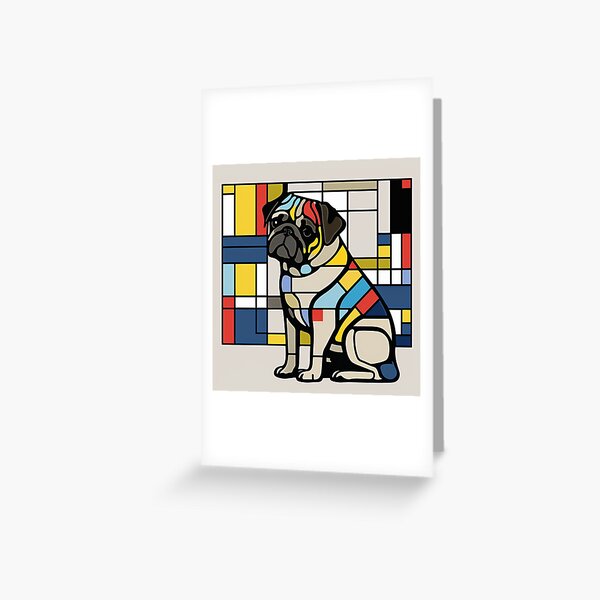 Item preview, DOG pug design art  designed and sold by CANVASBAIA.