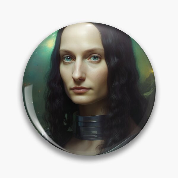 Item preview, Mona Lisa Sci Fi Astronaut designed and sold by unrealartwork.
