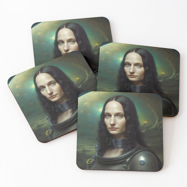 Item preview, Mona Lisa Sci Fi Astronaut designed and sold by unrealartwork.