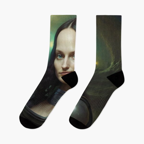Item preview, Mona Lisa Sci Fi Astronaut designed and sold by unrealartwork.