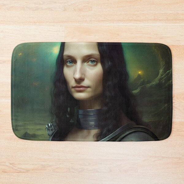 Item preview, Mona Lisa Sci Fi Astronaut designed and sold by unrealartwork.
