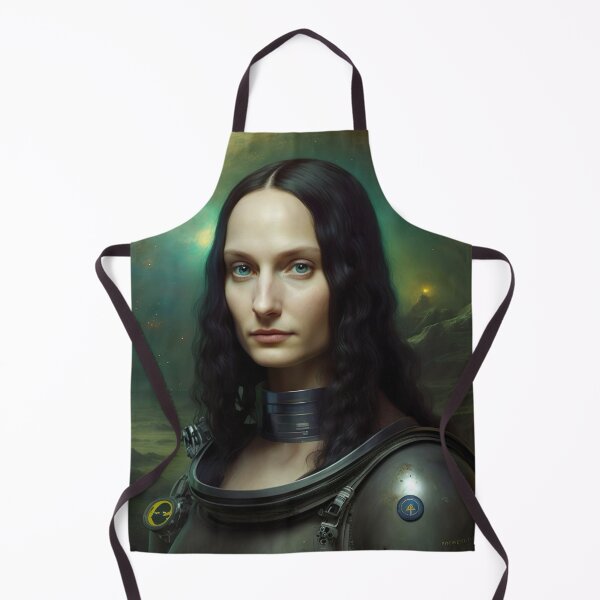 Item preview, Mona Lisa Sci Fi Astronaut designed and sold by unrealartwork.