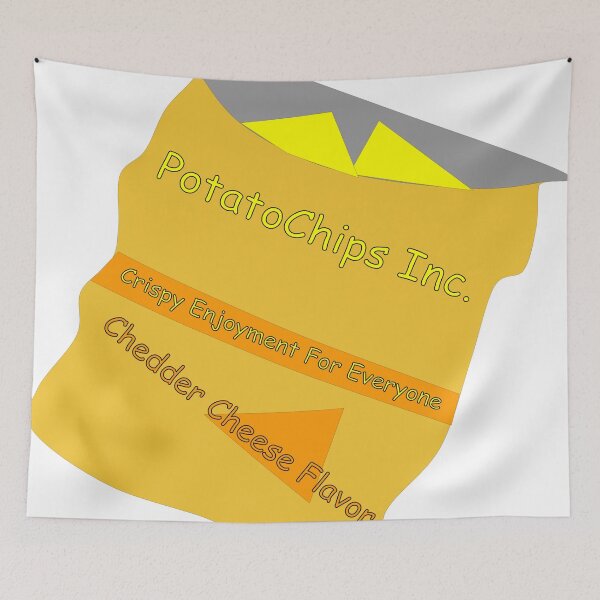 Item preview, Potato Chips(Cheddar Cheese Flavor) designed and sold by hydezero's art.