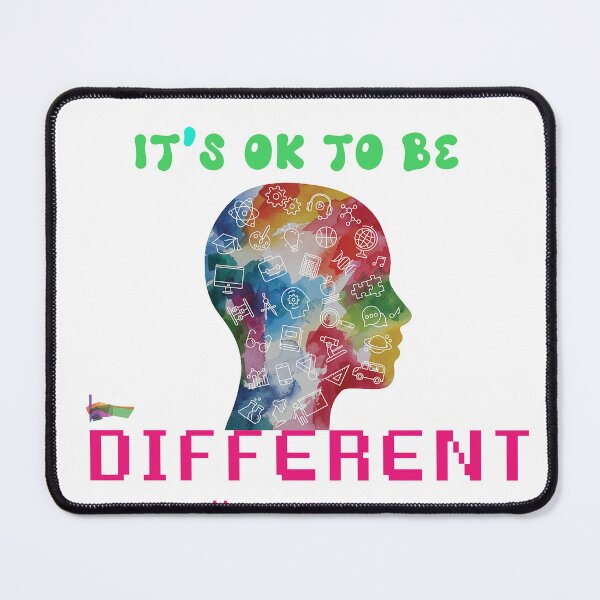 Item preview, Autism Awareness It's Ok To Be Different Autistic Be Unique T-Shirt designed and sold by zaide19.