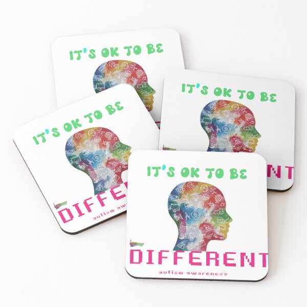 Item preview, Autism Awareness It's Ok To Be Different Autistic Be Unique T-Shirt designed and sold by zaide19.