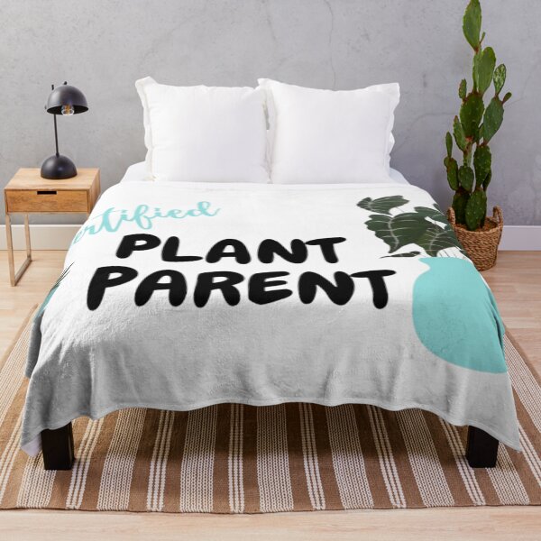 Item preview, Certified Plant Parent (Blue) designed and sold by MissBubblegumBlue.