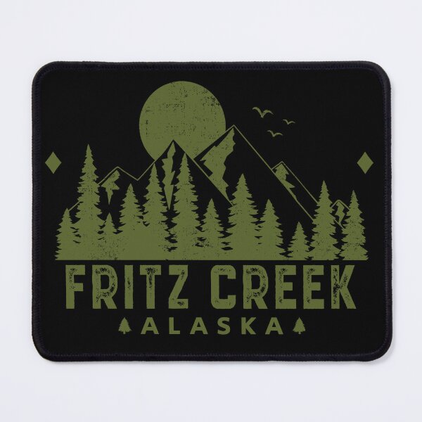 Item preview, Fritz Creek Alaska Mountain Souvenir designed and sold by Home-Spirit.