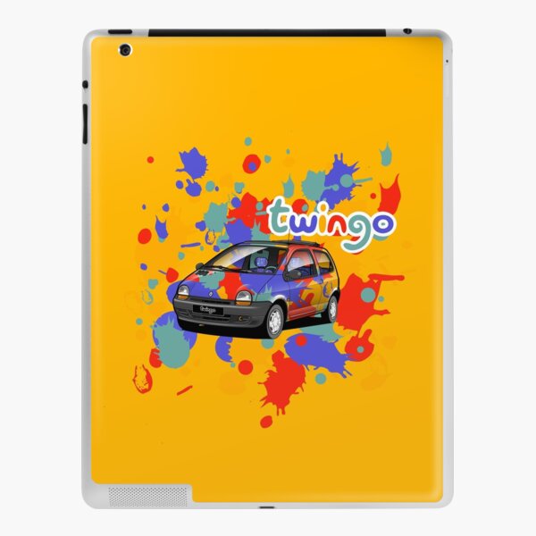 Drawing of the French utility - Renault Twingo - Phone Case