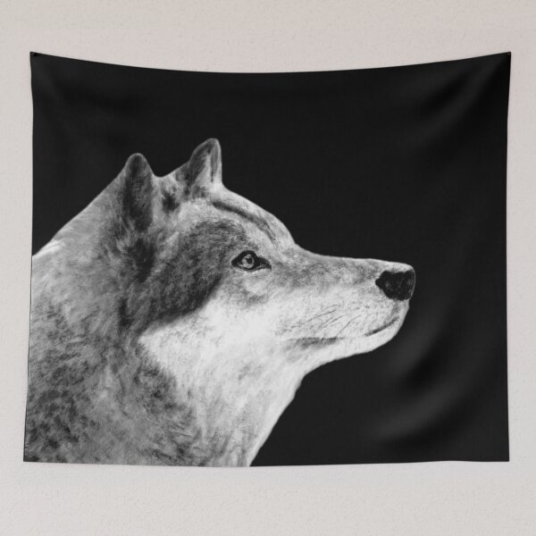 Item preview, Wolf's head designed and sold by zeljana0504.
